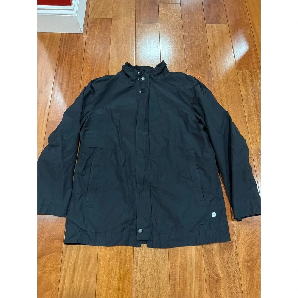 Hugo Boss Corban-N Field Jacket Mens Black Lightweight Mesh Lined 42R US 52 EU
